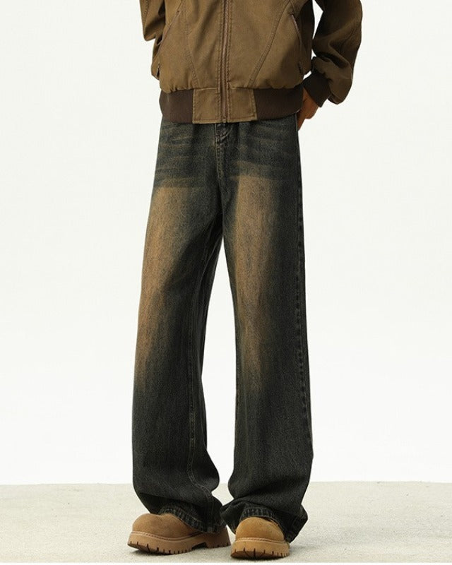 シャドウフェードワイドデニム