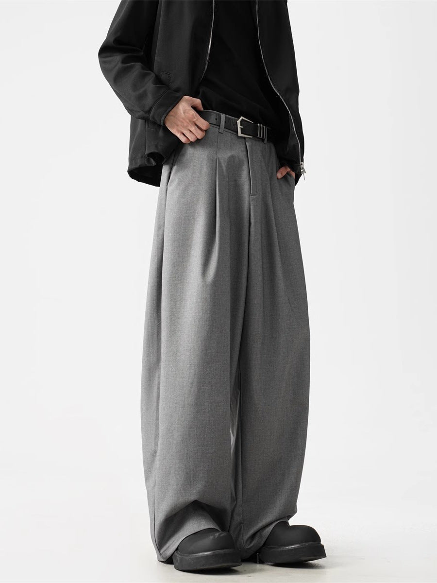 2タックドレープワイドスラックス