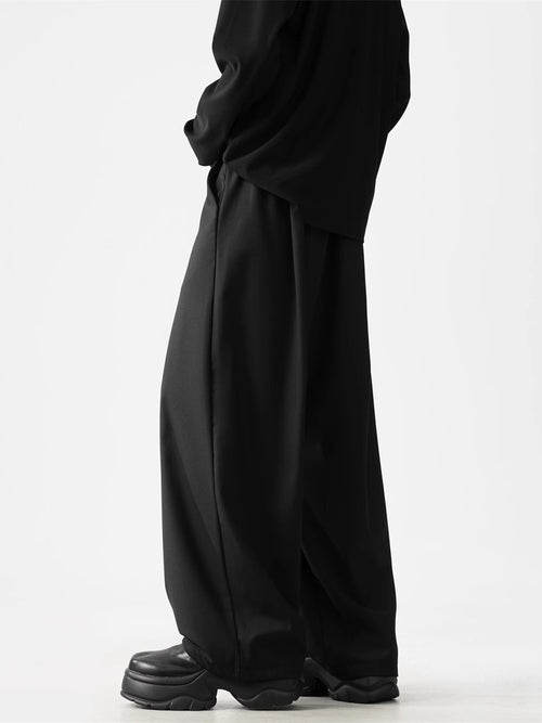 2タックドレープワイドスラックス