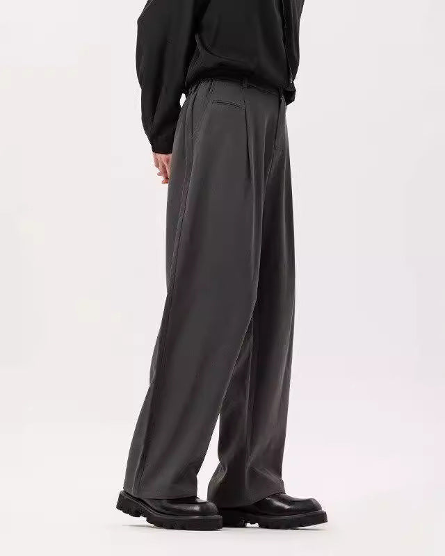 タックワイドカラースラックス