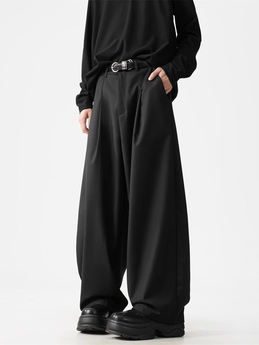 2タックドレープワイドスラックス