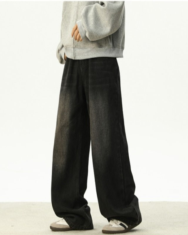 シャドウフェードワイドデニム